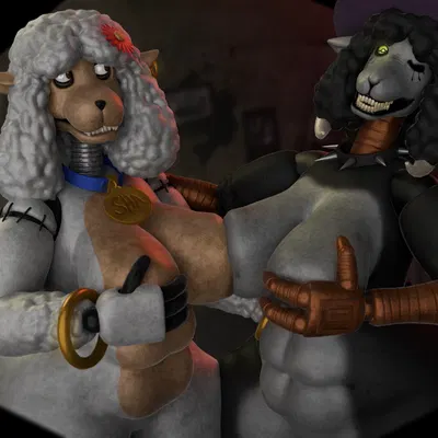 rachel waterman (the walten files), sha (twf) (the walten files) created by rook-3d