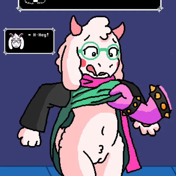 ralsei, susie (deltarune) (deltarune, undertale (series)) created by pixel vibri