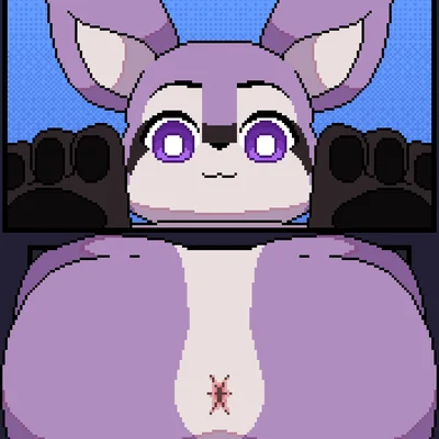 rambley raccoon (indigo park) created by greywolfie