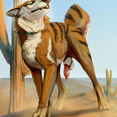 ranger (ranger the yote) created by fokker (artist)