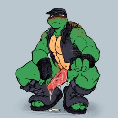 raphael (tmnt) (teenage mutant ninja turtles) created by relatedturtles
