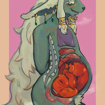 rauru (tears of the kingdom) (nintendo, tears of the kingdom) created by latchk3y