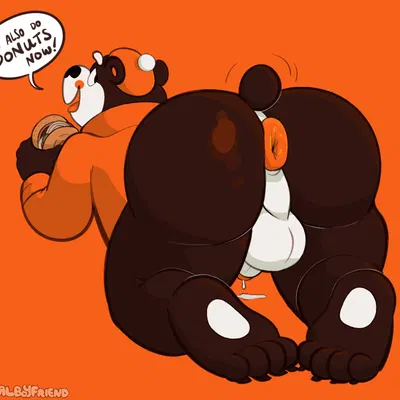 rooty the great root bear (a&w) created by animalboyfriend