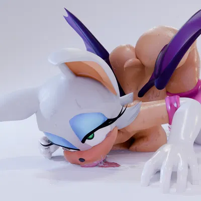 rouge the bat (idw publishing, sega) created by tgtf234
