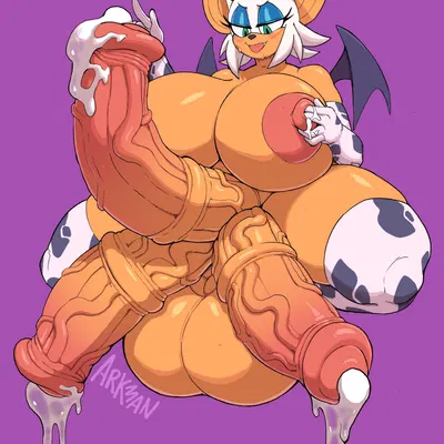 rouge the bat (sega, sonic the hedgehog (series)) created by arkanman