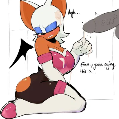 rouge the bat (sega, sonic the hedgehog (series)) created by postpluvial