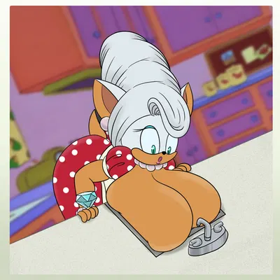 rouge the bat (sega, sonic the hedgehog (series)) created by rougethedaisy