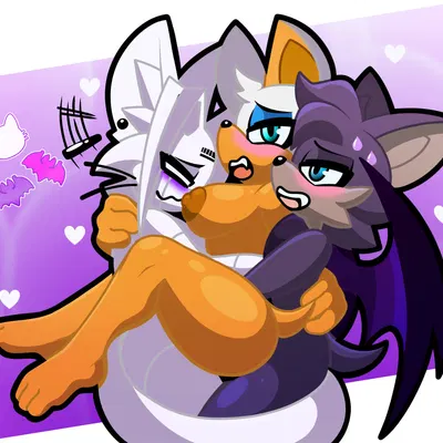 rouge the bat (sega, sonic the hedgehog (series)) created by skwid