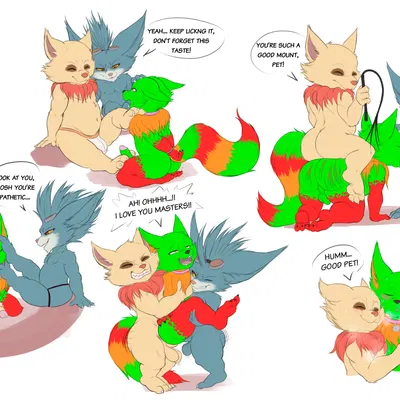 rumble (lol), teemo (lol) (league of legends, riot games) created by fennephilim fox