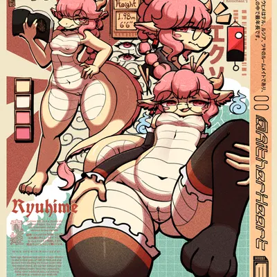 ryuhime (mythology) created by aitherheart