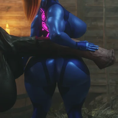 samus aran (metroid, nintendo) created by blungusr18