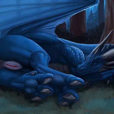 saphira (european mythology, inheritance cycle) created by aky