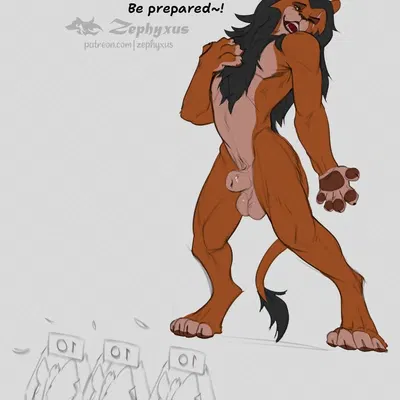 scar (the lion king) (disney, the lion king) created by zephyxus