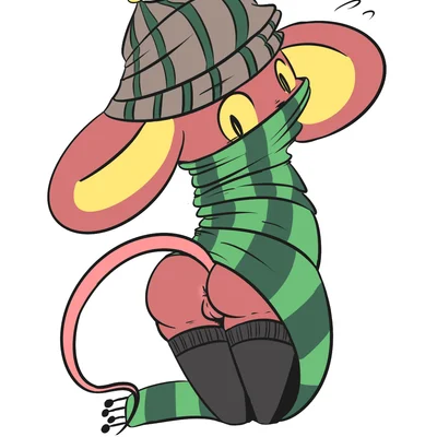 scarf mouse (undertale (series)) created by vono