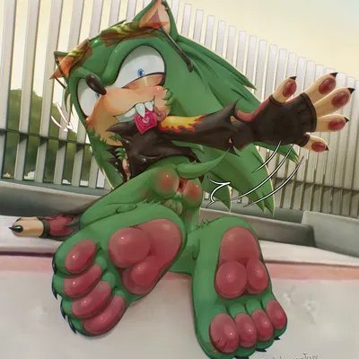 scourge the hedgehog (archie comics, sega) created by xx hahamonsterpp xx