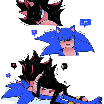 shadow the hedgehog, sonic the hedgehog (sega, sonic the hedgehog (series)) created by nekoshad