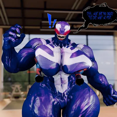 she-venom, spider-man (character), venom (marvel) (marvel, spider-man (series)) created by berrech1de