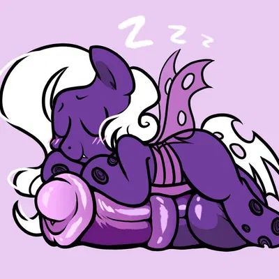 silent moon (oc) (friendship is magic, hasbro) created by paperbagpony