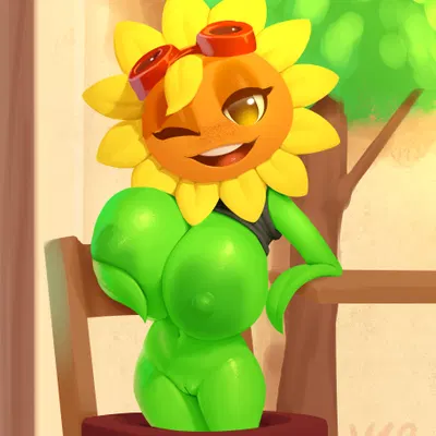 solar flare (pvz) (electronic arts, plants vs. zombies) created by dibujosv12