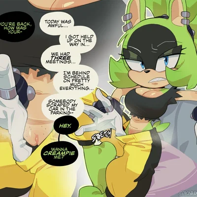 surge the tenrec (idw publishing, sega) created by knuxy