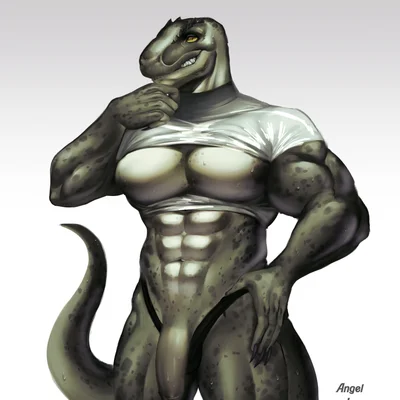 t-rex (docisle) created by angellumen