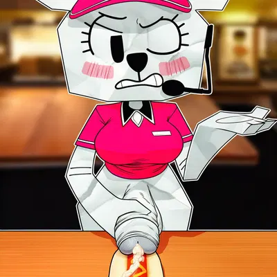teri (tawog) (cartoon network, the amazing world of gumball) created by boxen549