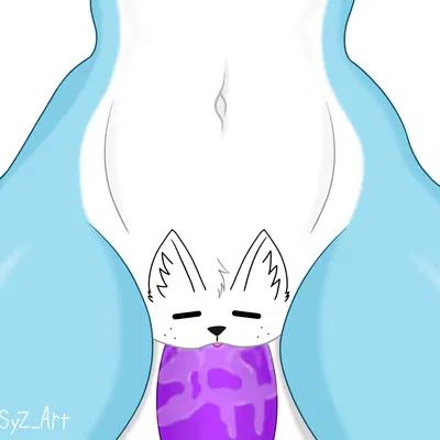 tessie bluezy (teesyz art) (pussy-cat (meme)) created by teesyz art