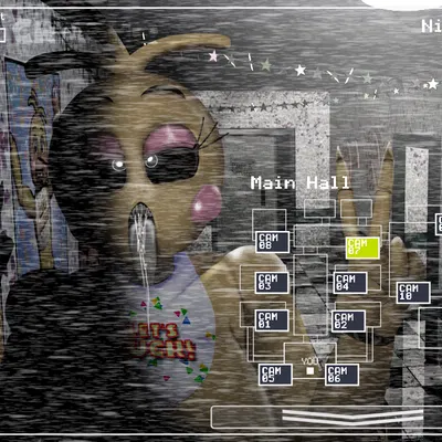 toy chica (fnaf) (five nights at freddy's, five nights at freddy's 2) created by crashq