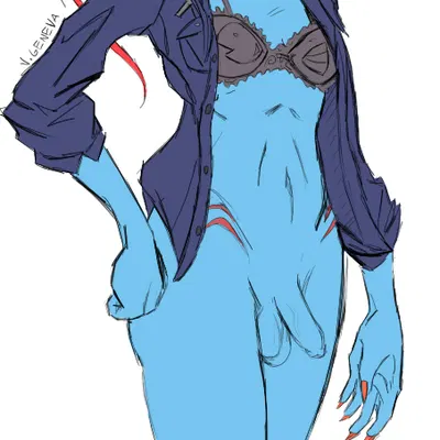 undyne (deltarune, undertale (series)) created by v.geneva