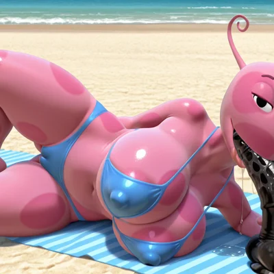 uniqua (backyardigans, nickelodeon) created by boxen549