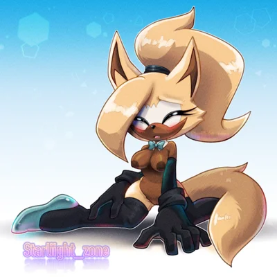 whisper the wolf (idw publishing, sega) created by starliightzone