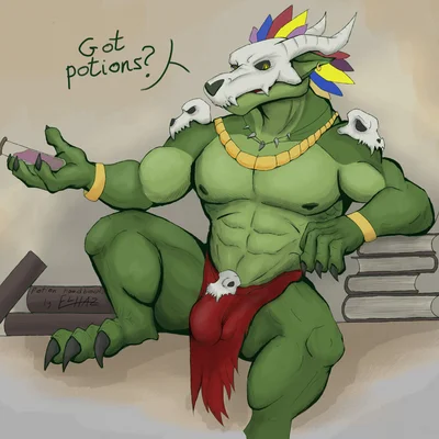 witch doctor (terraria) (terraria) created by elhaz