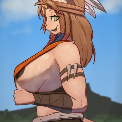 wuk lamat (final fantasy, final fantasy xiv) created by sprrigs-