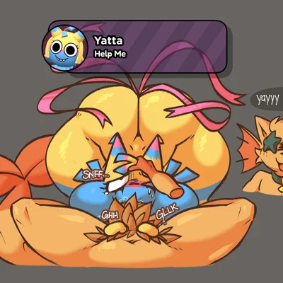 yatta (dandy's world) (blushcrunch studio, dandy's world) created by konaise