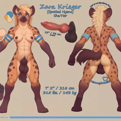 zara krieger created by magicraven