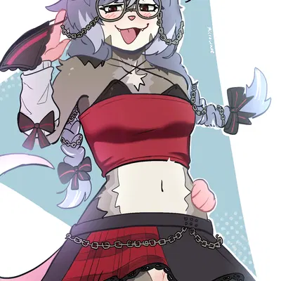 zuri (laggyb0i) created by cheems gin, microwave (artist)