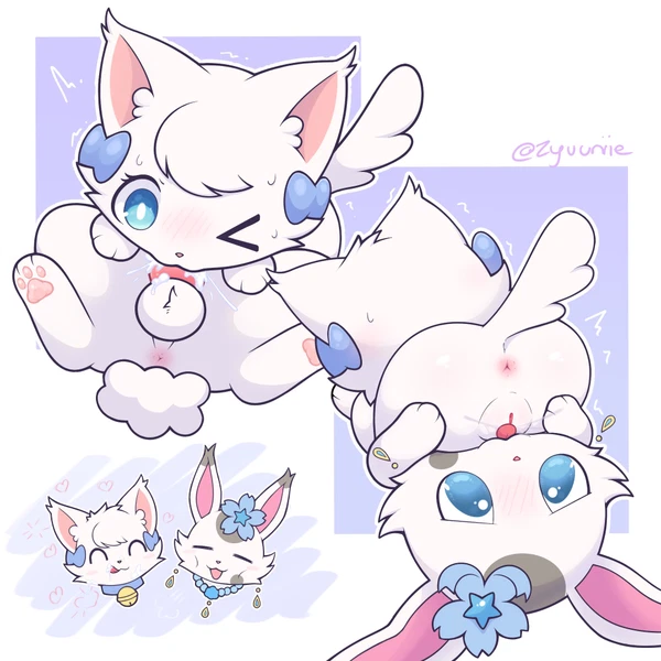 ageam (sylvtasticalsylveon), fuwi (zyuuniie) created by zyuuniie