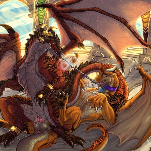 alexstrasza, arrow drake (character) (blizzard entertainment, mythology) created by chamuskinha