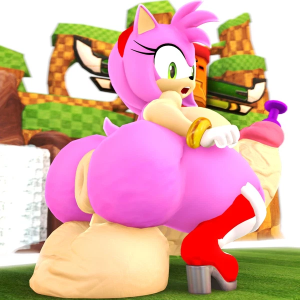 amy rose (sega, sonic the hedgehog (series)) created by countersfm