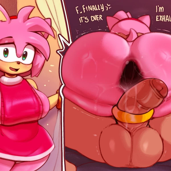 amy rose (sega, sonic the hedgehog (series)) created by madheaven