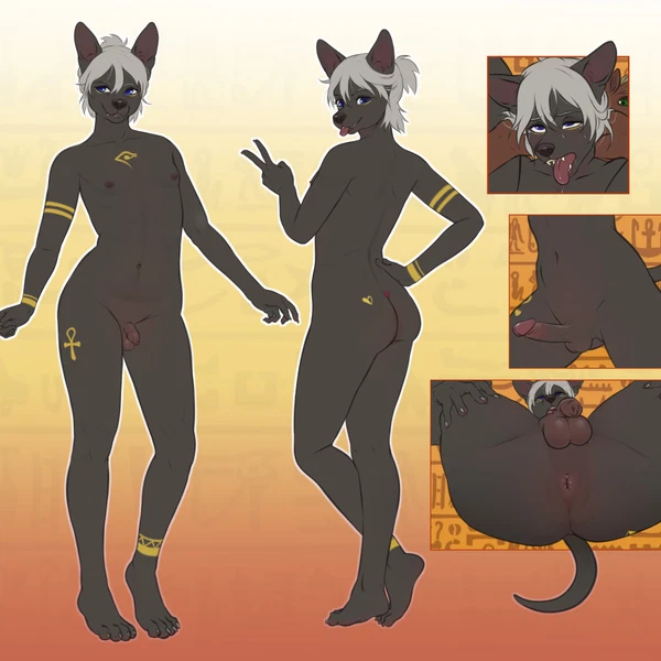 anubis (egyptian mythology, middle eastern mythology) created by ark warrior