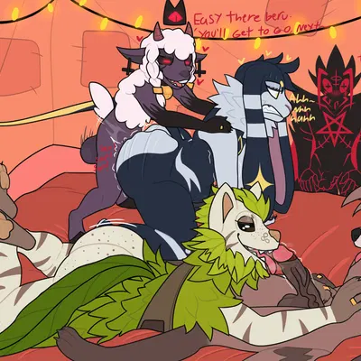 ashen (blackstarv), beru (solo leveling), bushranger (fortnite) (cult of the lamb, epic games) created by blackstarv