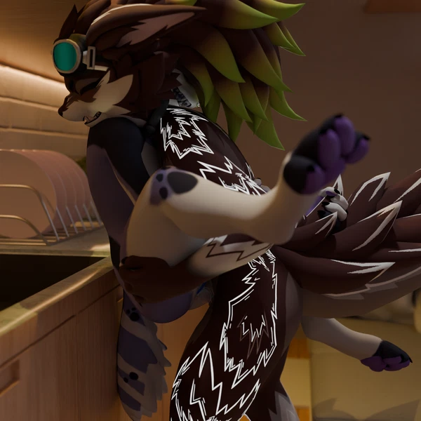 asher (hyena), dremmy (novabeast) created by dremmy (artist)