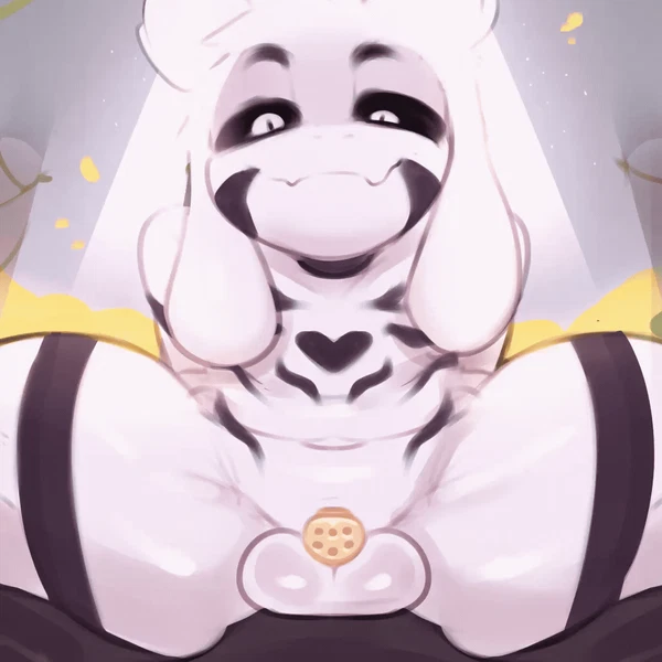 asriel dreemurr, asriel dreemurr (god form) (undertale, undertale (series)) created by punkypanda