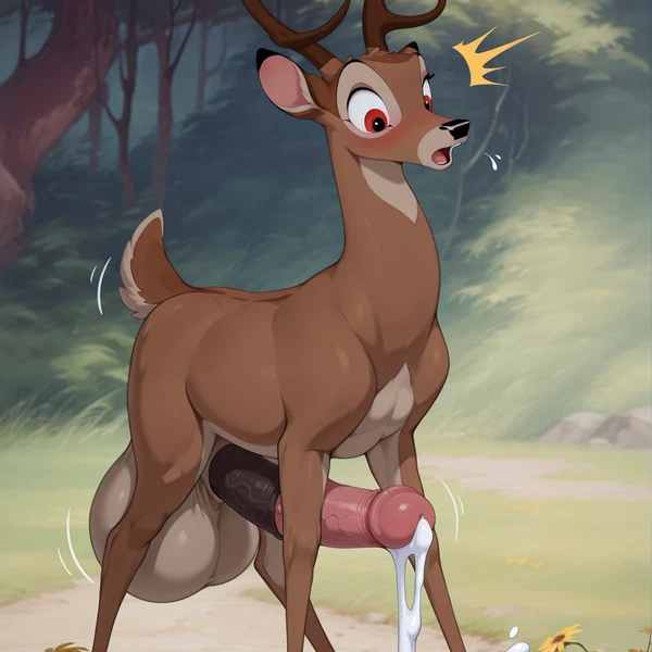 bambi (bambi (film)) created by pinkskunk