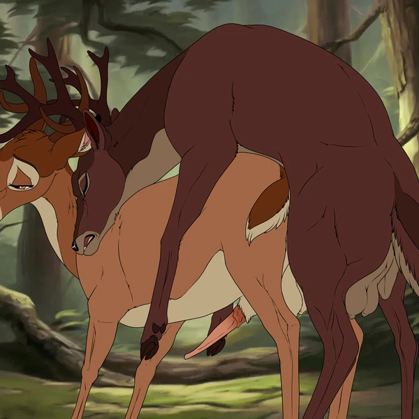 bambi, ronno (bambi (film), disney) created by backlash91