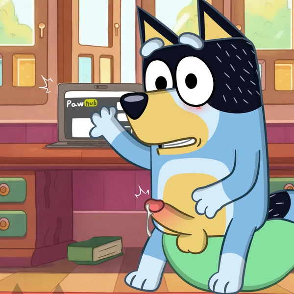 bandit heeler (bluey (series)) created by banditr17