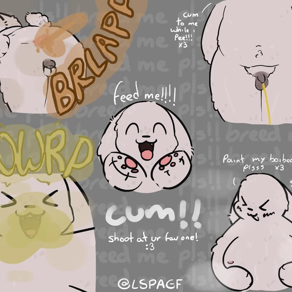 big fat stinky unwashed sweaty bunny (lspagf) created by lspagf