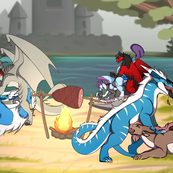 blizzard (squeed2115), drago (foxdragon), kaine soulmender (european mythology, mythology)
