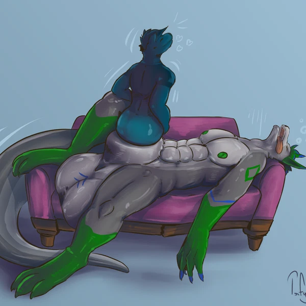 bluep, chase (someroo) created by tafy tail